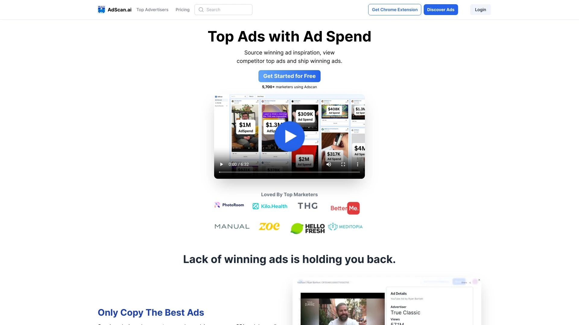 AdScan.ai - AI Tool Ocean