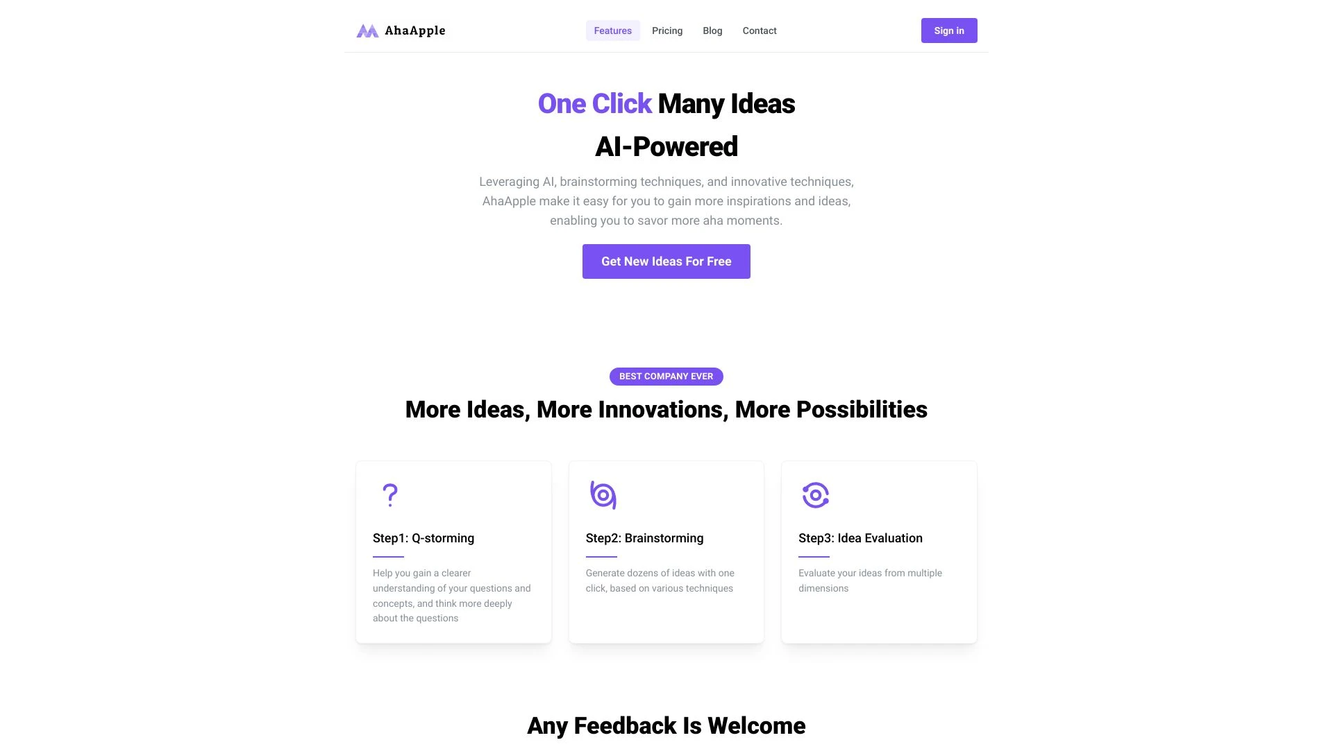 AhaApple - AI Tool Ocean
