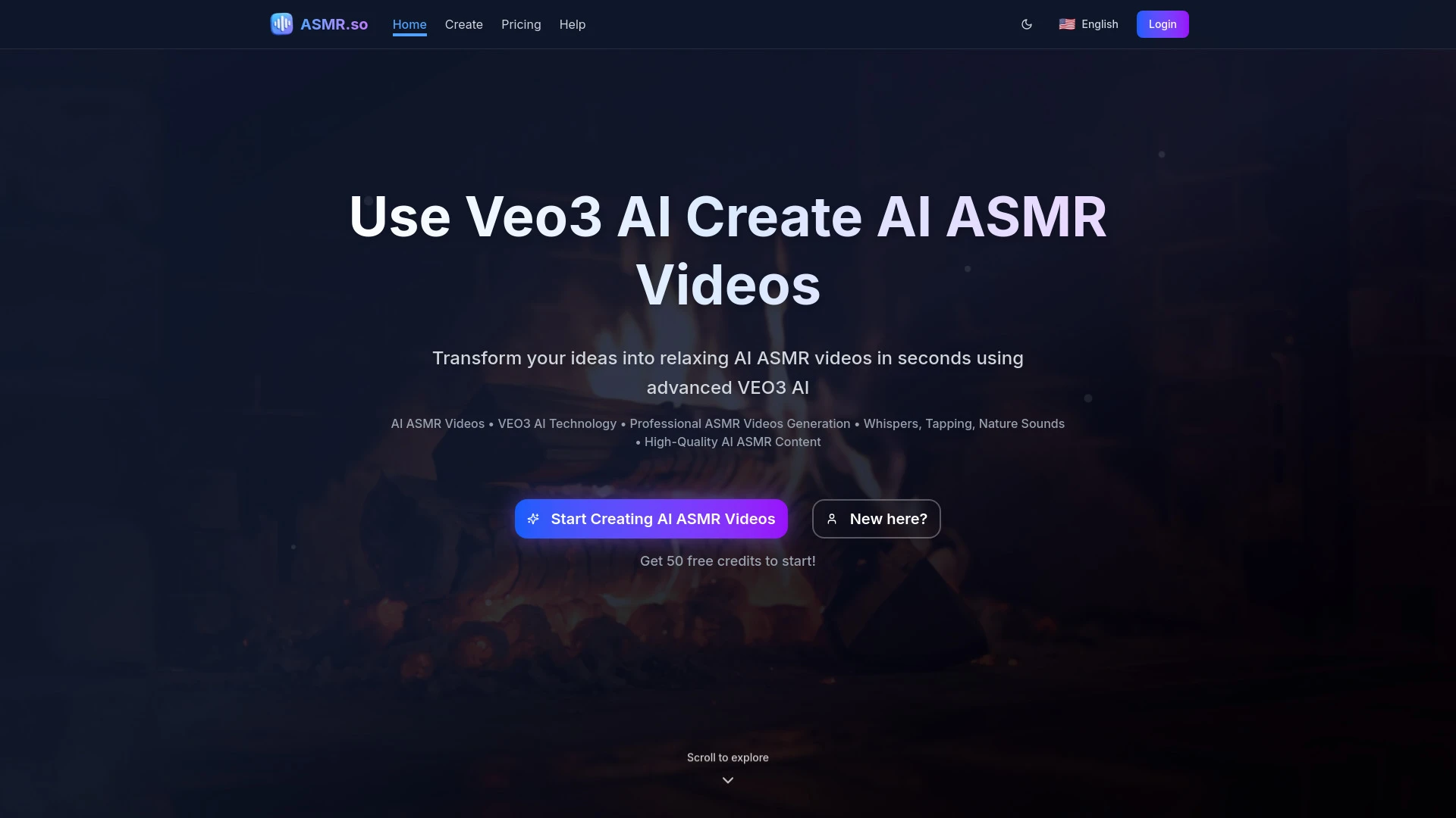 AI ASMR Videos - AI Tool Ocean