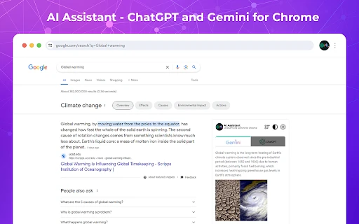 AI Assistant - ChatGPT and Gemini for Chrome - Chrome Extension - AI Tool Ocean
