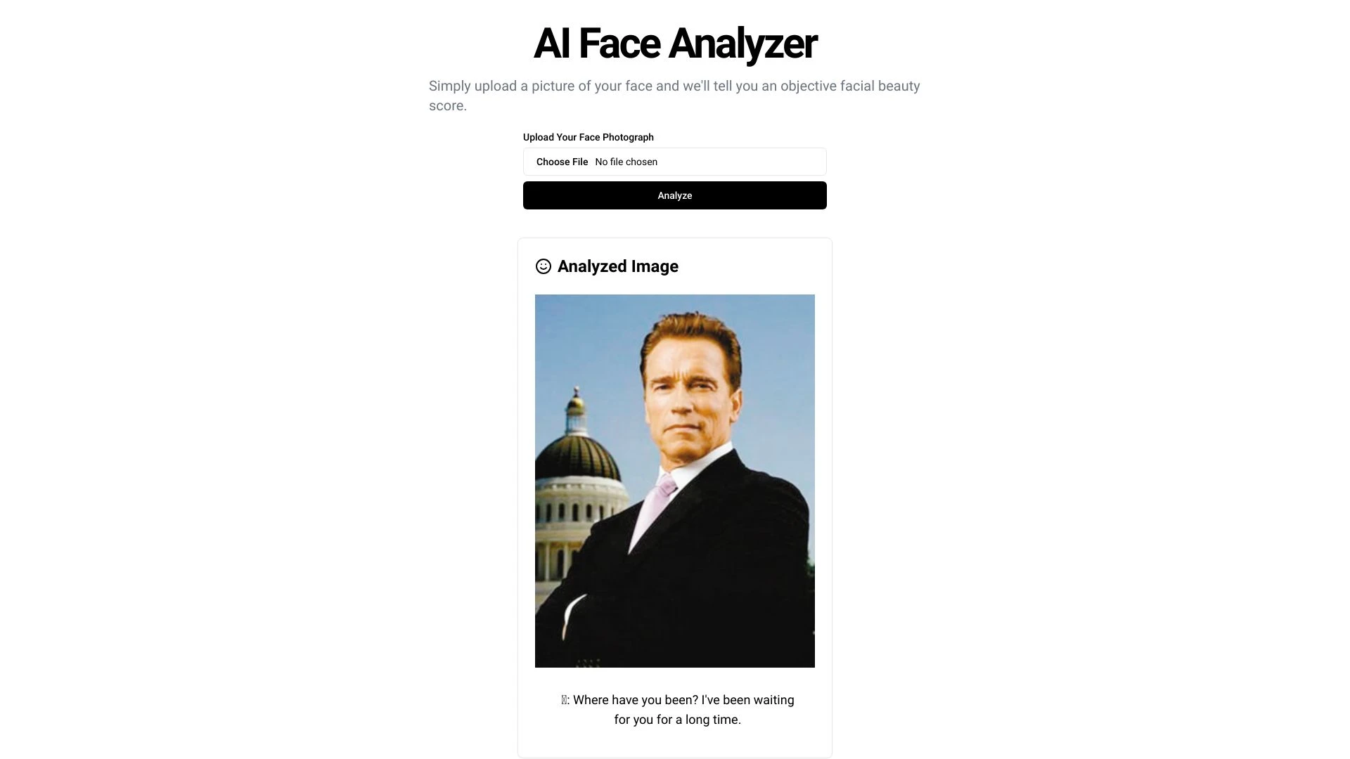 AI Face Analyzer - AI Tool Ocean