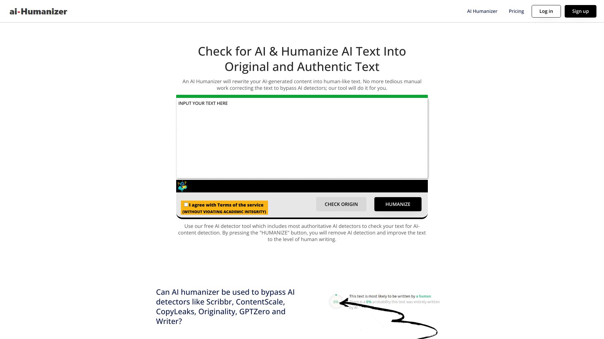 AI-Humanizer.com - AI Tool Ocean