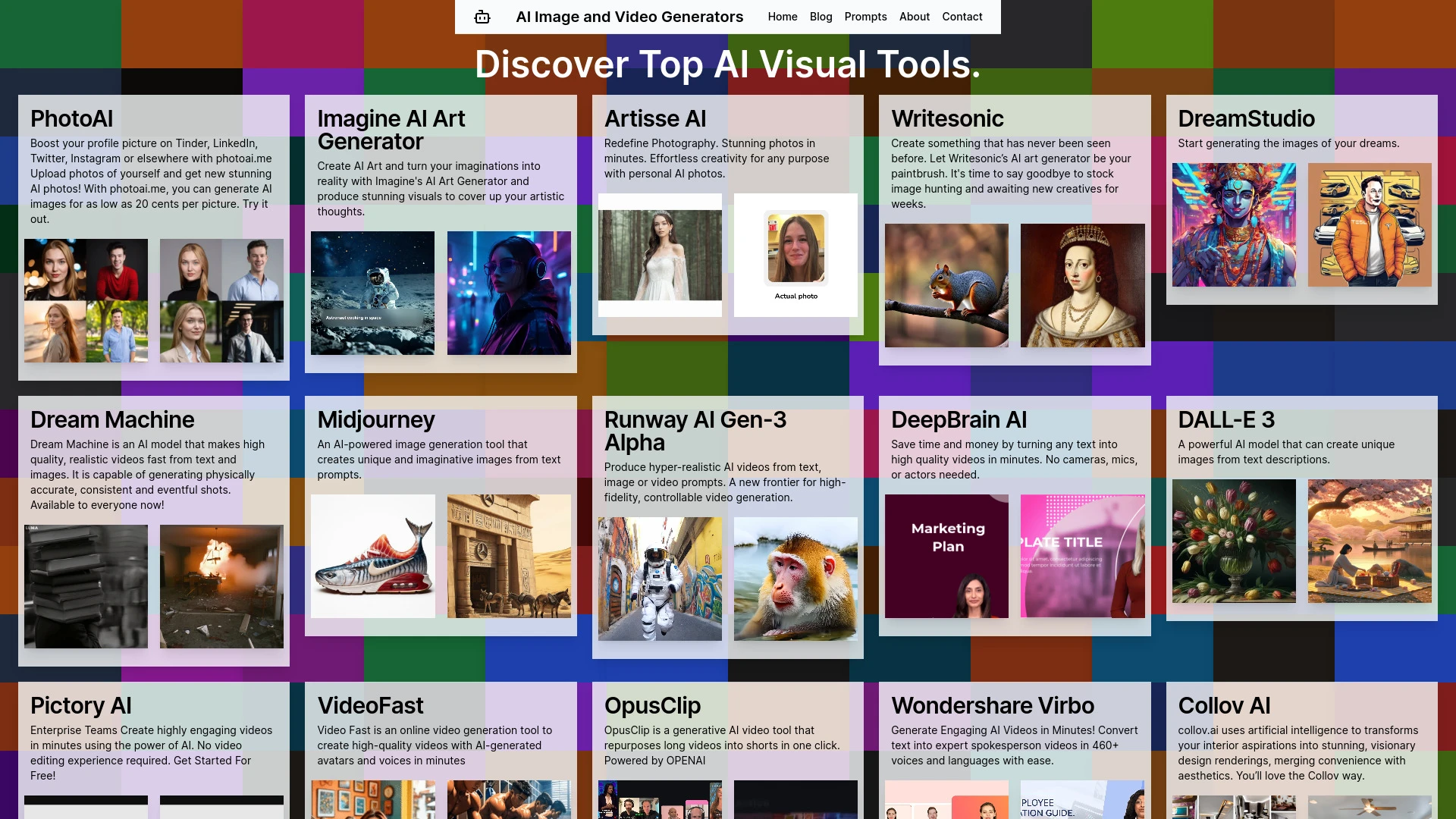 AI Image and Video Generators | AI Directory - AI Tool Ocean