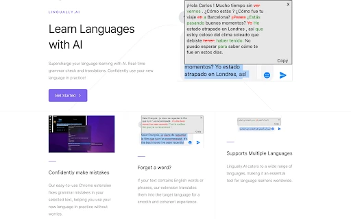 AI Language Learning - Chrome Extension - AI Tool Ocean