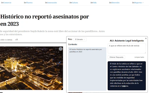 AI Legal Assistant - Chrome Extension - AI Tool Ocean