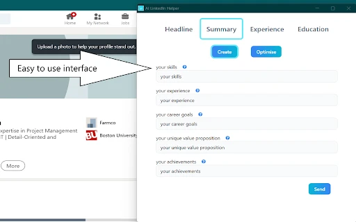AI LinkedIn Helper - Chrome Extension - AI Tool Ocean