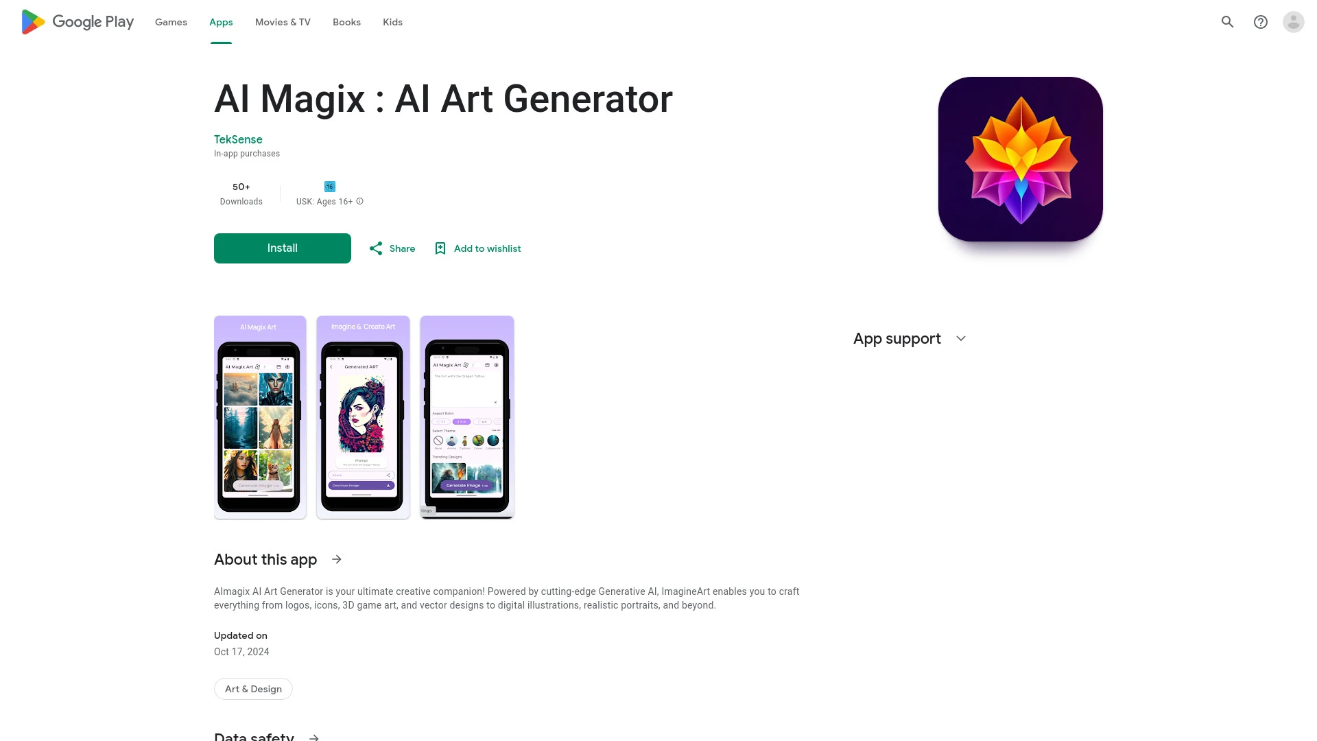 AI Magix : AI Art Generator - AI Tool Ocean