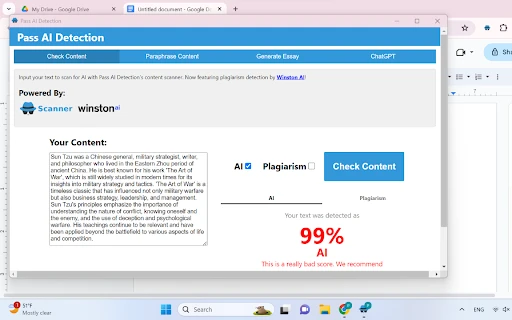 AI-Plag Scanner, AI Proof Paraphraser, and Essay Generator - Chrome Extension - AI Tool Ocean