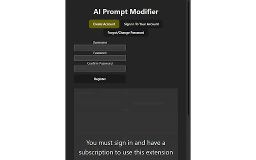 AI Prompt Modifier - Chrome Extension - AI Tool Ocean