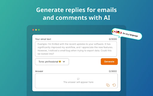 AI Response Generator - Chrome Extension - AI Tool Ocean