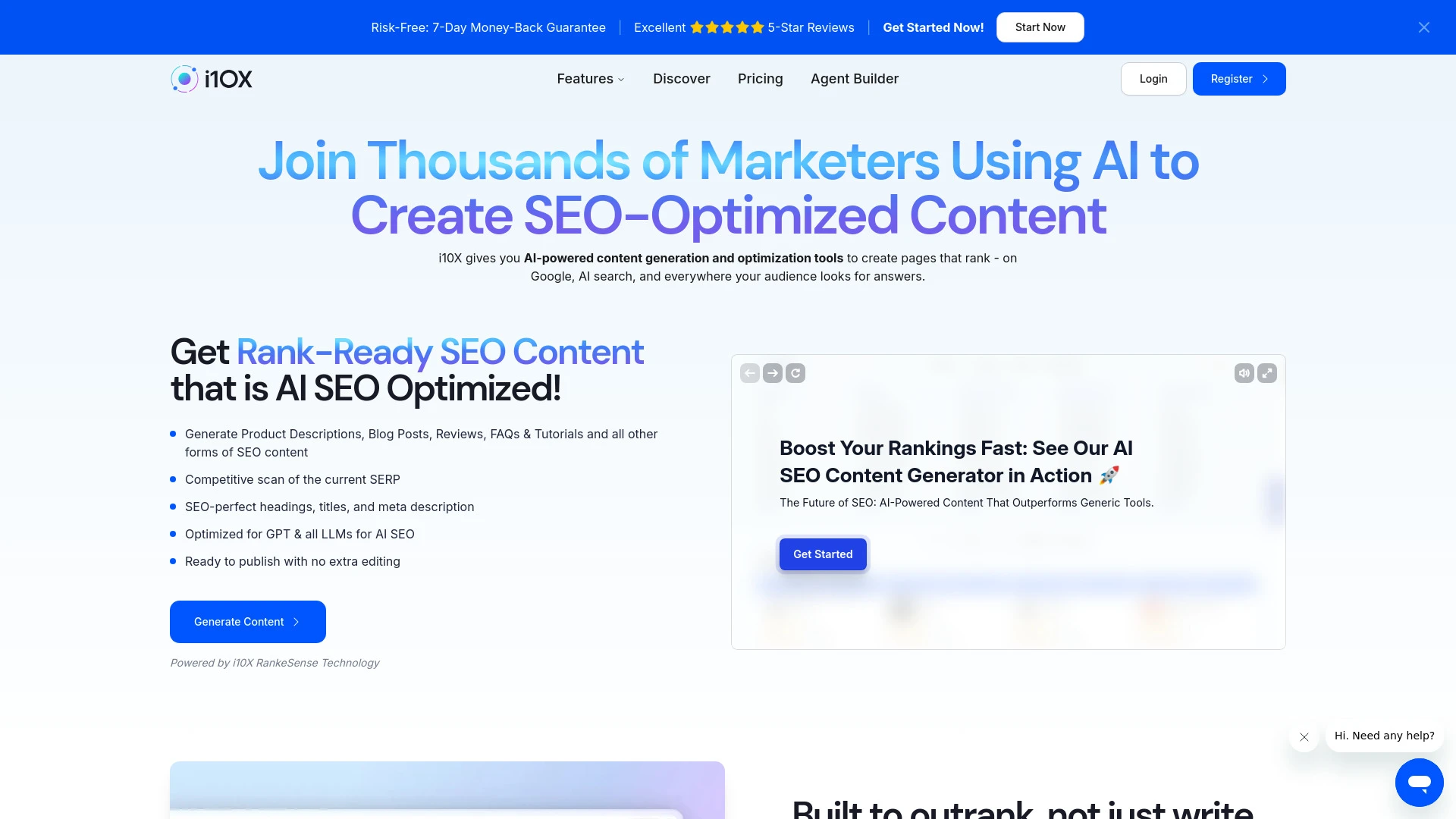 AI SEO Content Generator - AI Tool Ocean