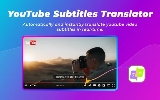 AI Speak Subtitles for YouTube - Chrome Extension - AI Tool Ocean