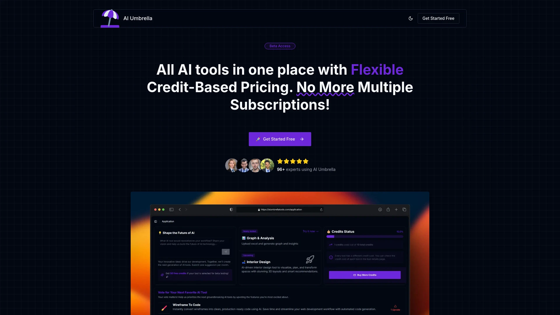 AI Umbrella - AI Tool Ocean