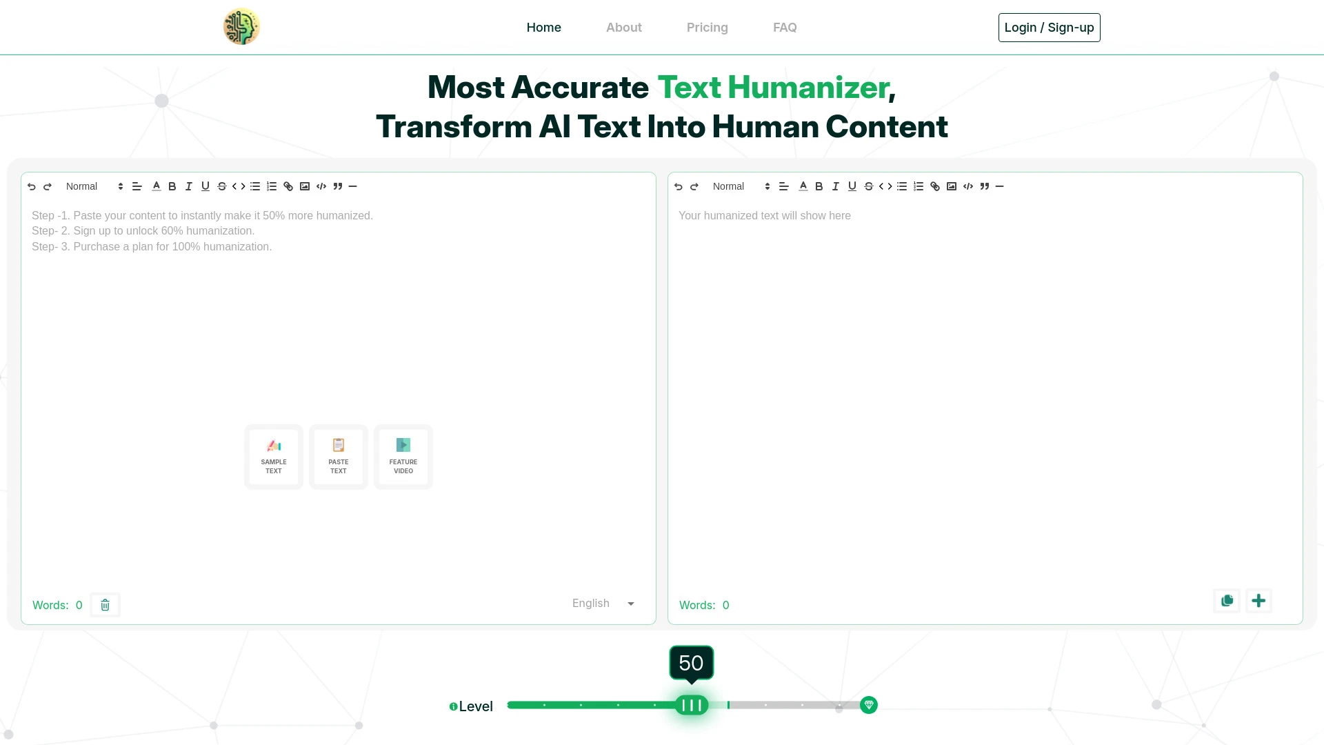 AI2Humanize - AI Tool Ocean