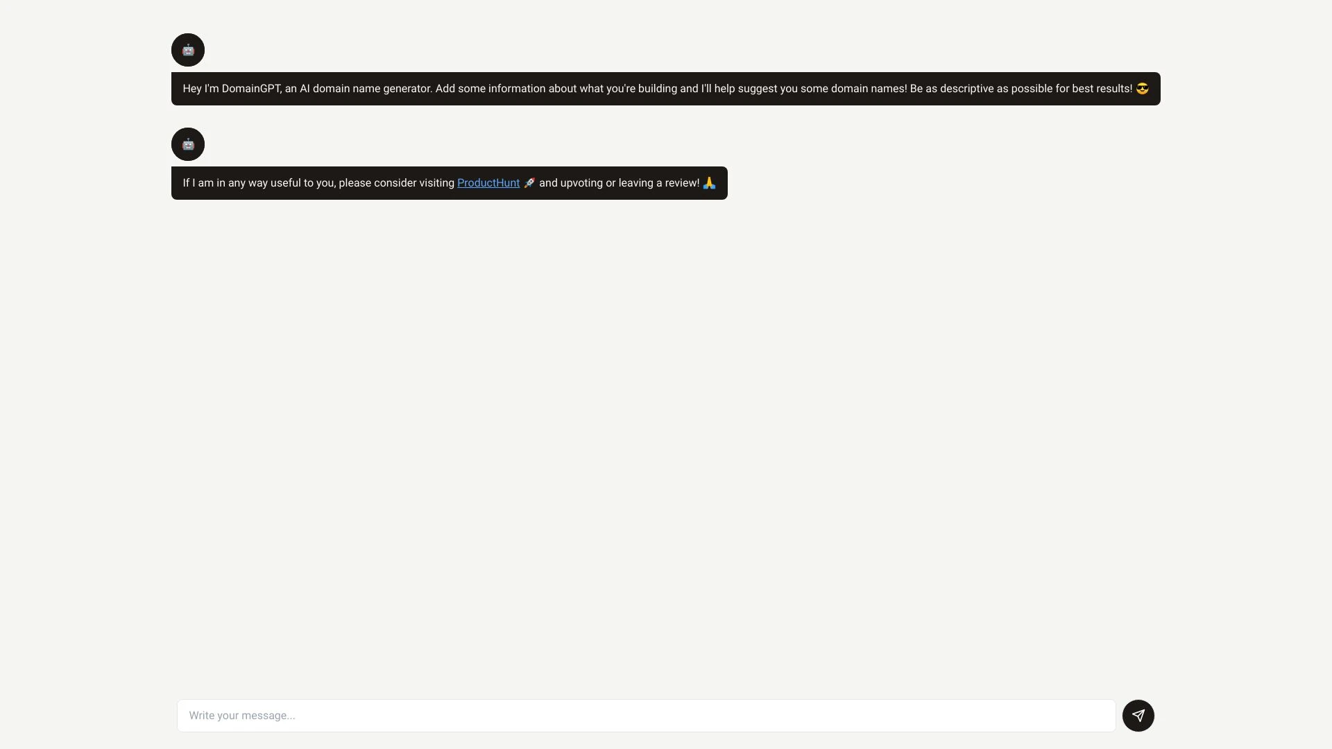 AIDomainIdeas - AI Tool Ocean
