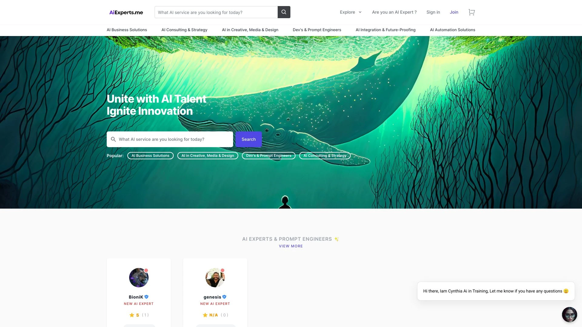 AiExperts.me - AI Tool Ocean