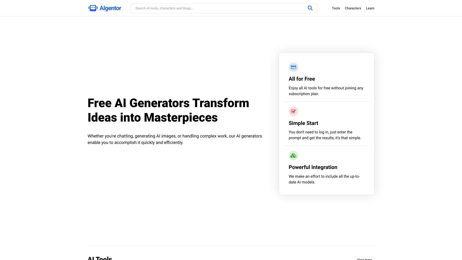 AIgentor - AI Tool Ocean