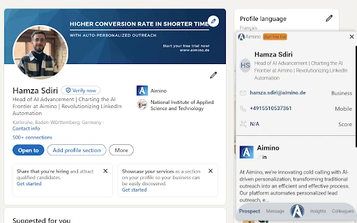 Aimino - Chrome Extension - AI Tool Ocean