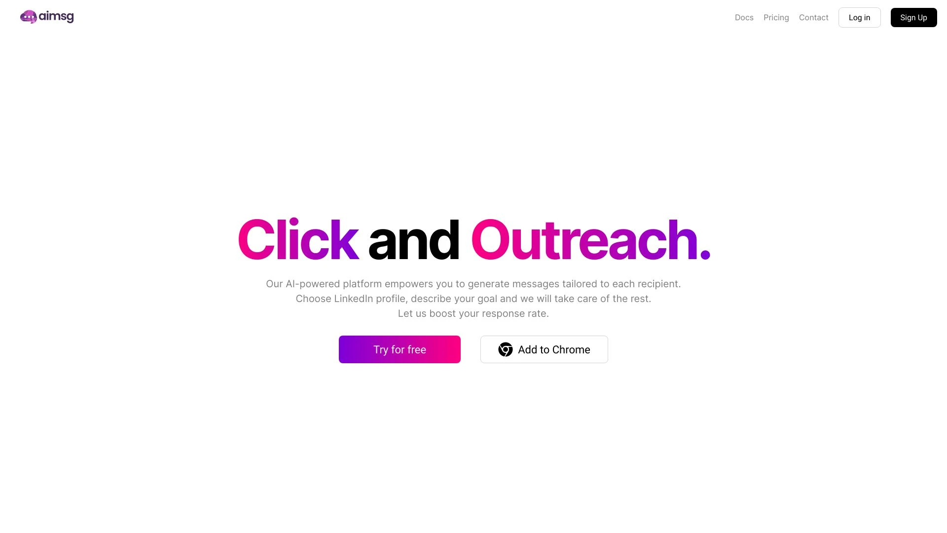 aimsg - AI Tool Ocean