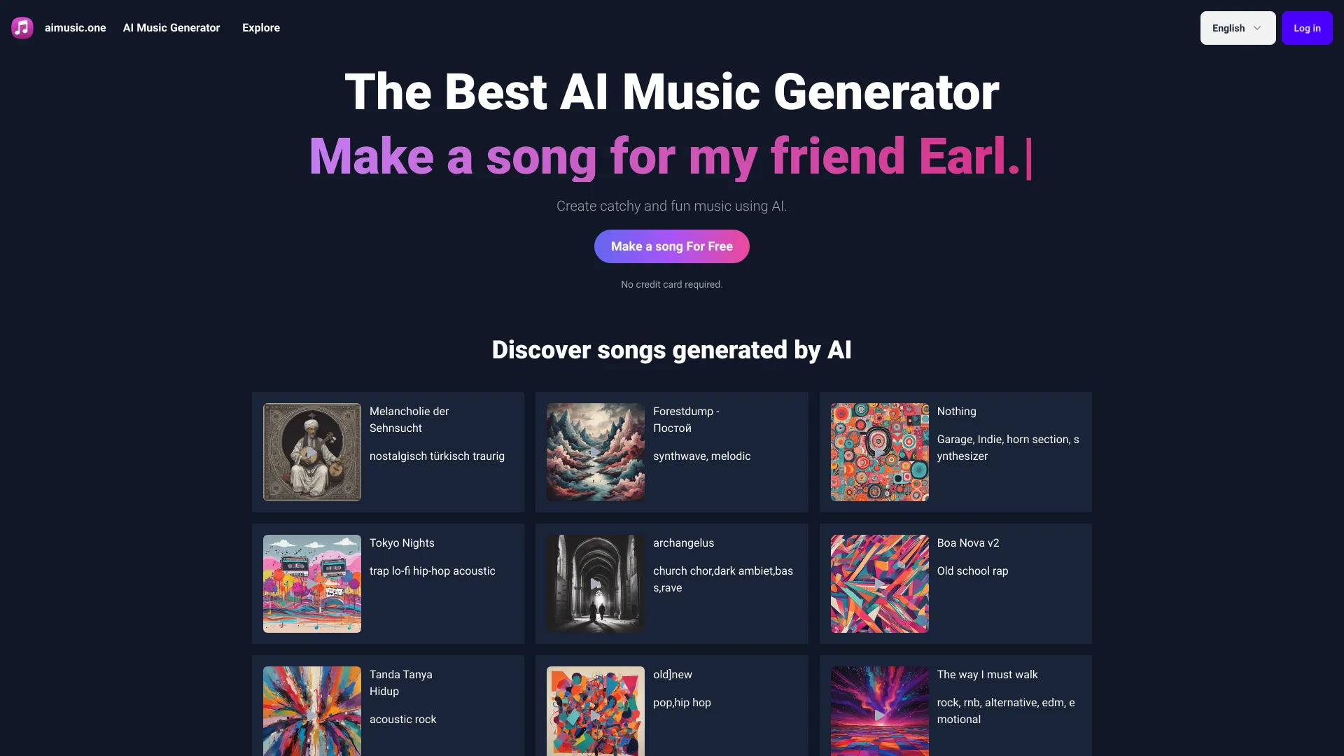 AIMusic Generator - AI Tool Ocean