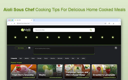 Aioli: Your Sous Chef - Chrome Extension - AI Tool Ocean