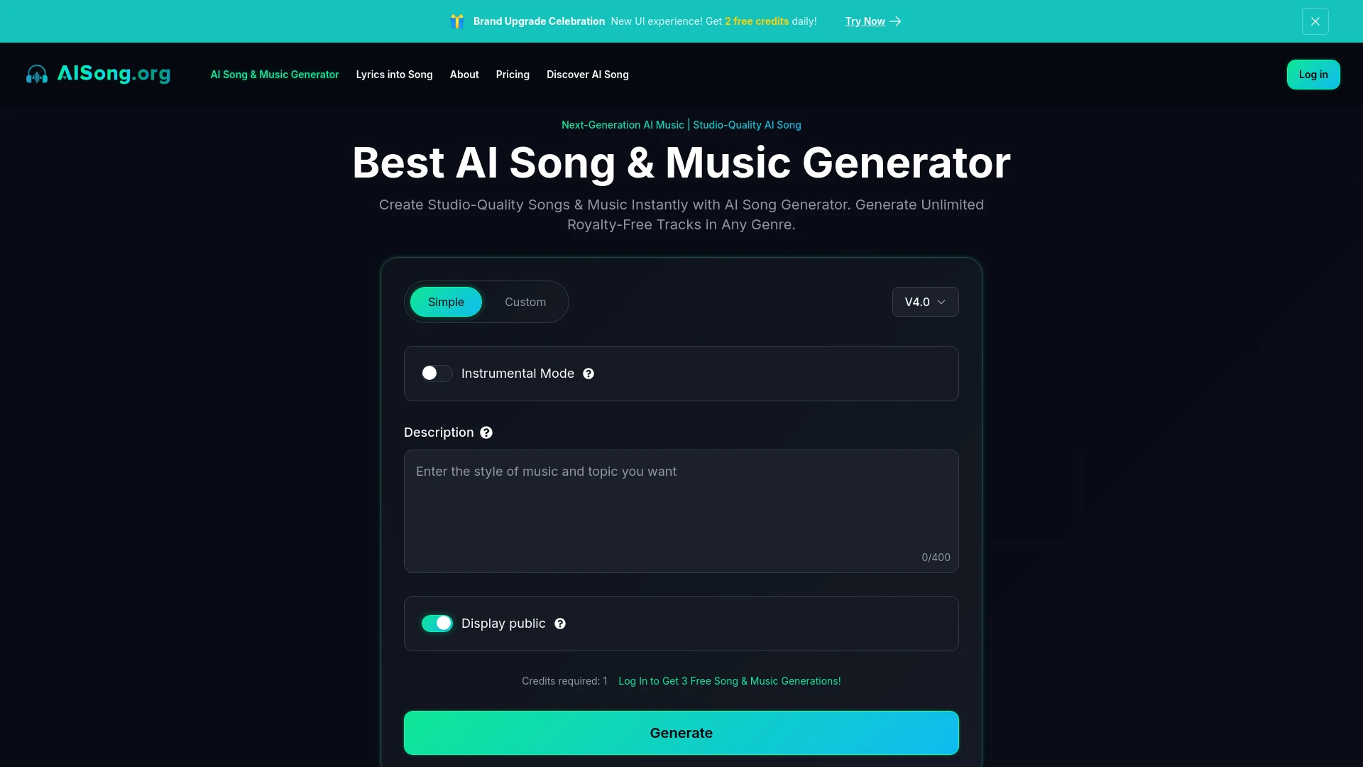 AISong.org - AI Tool Ocean