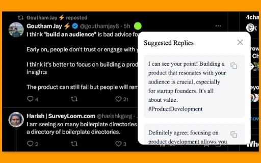 AITweetMate - Chrome Extension - AI Tool Ocean