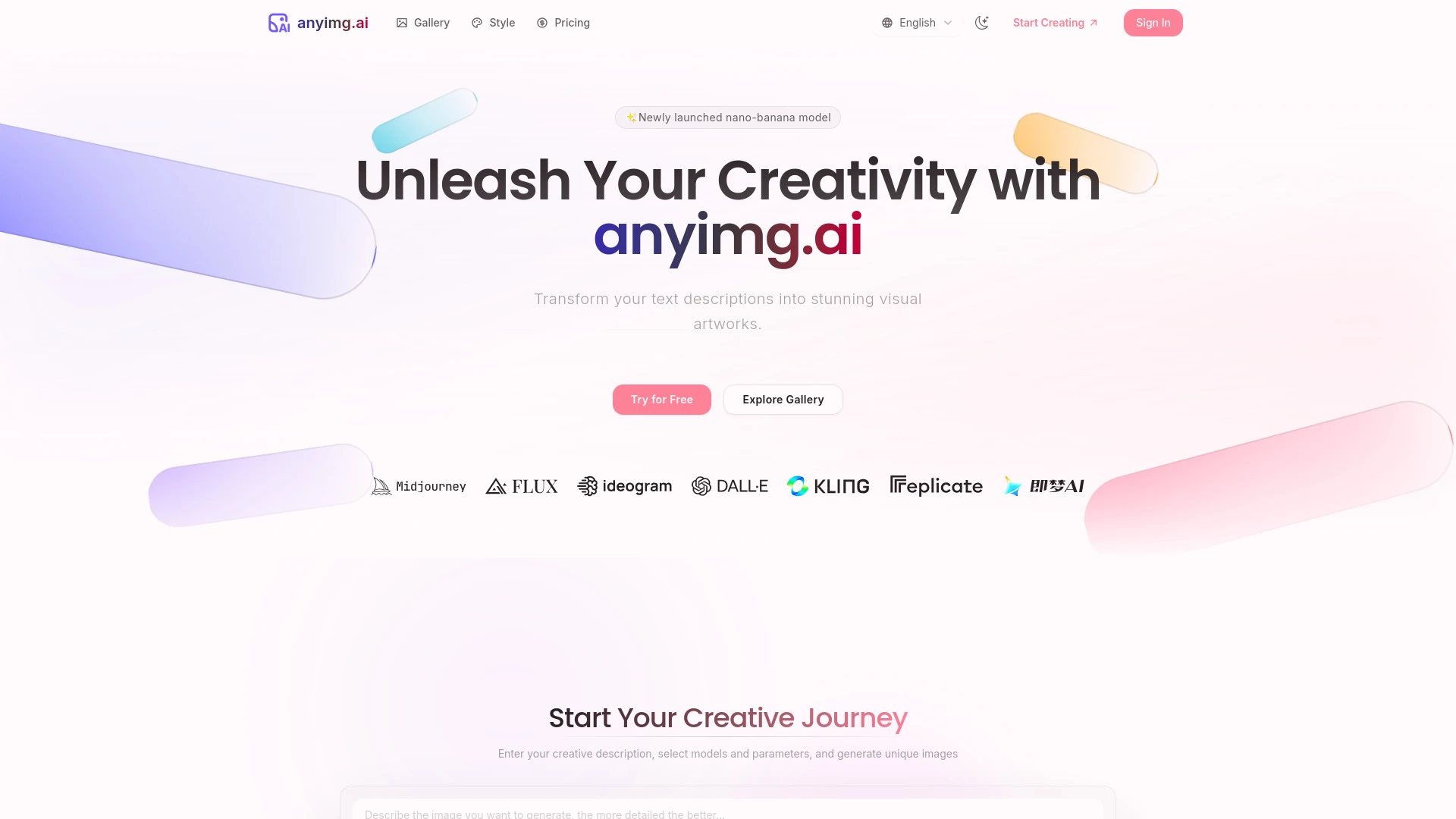 AnyImg AI - AI Tool Ocean