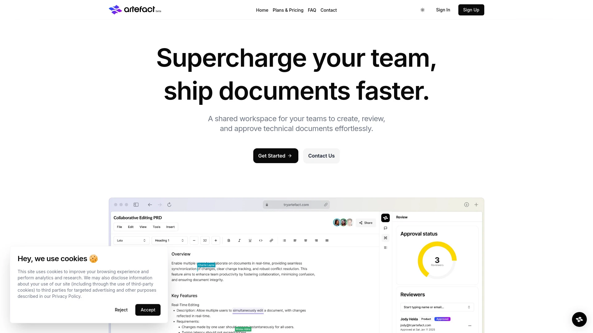 Artefact - AI Tool Ocean