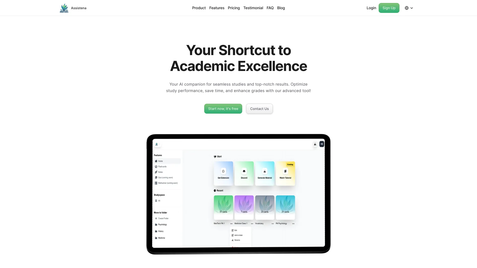 Assistena - AI Tool Ocean