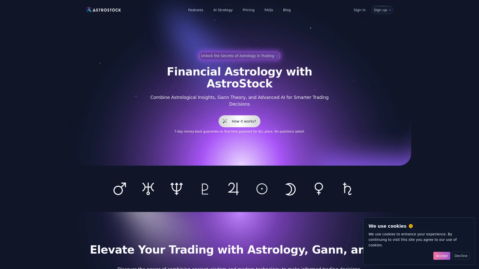 AstroStock - AI Tool Ocean