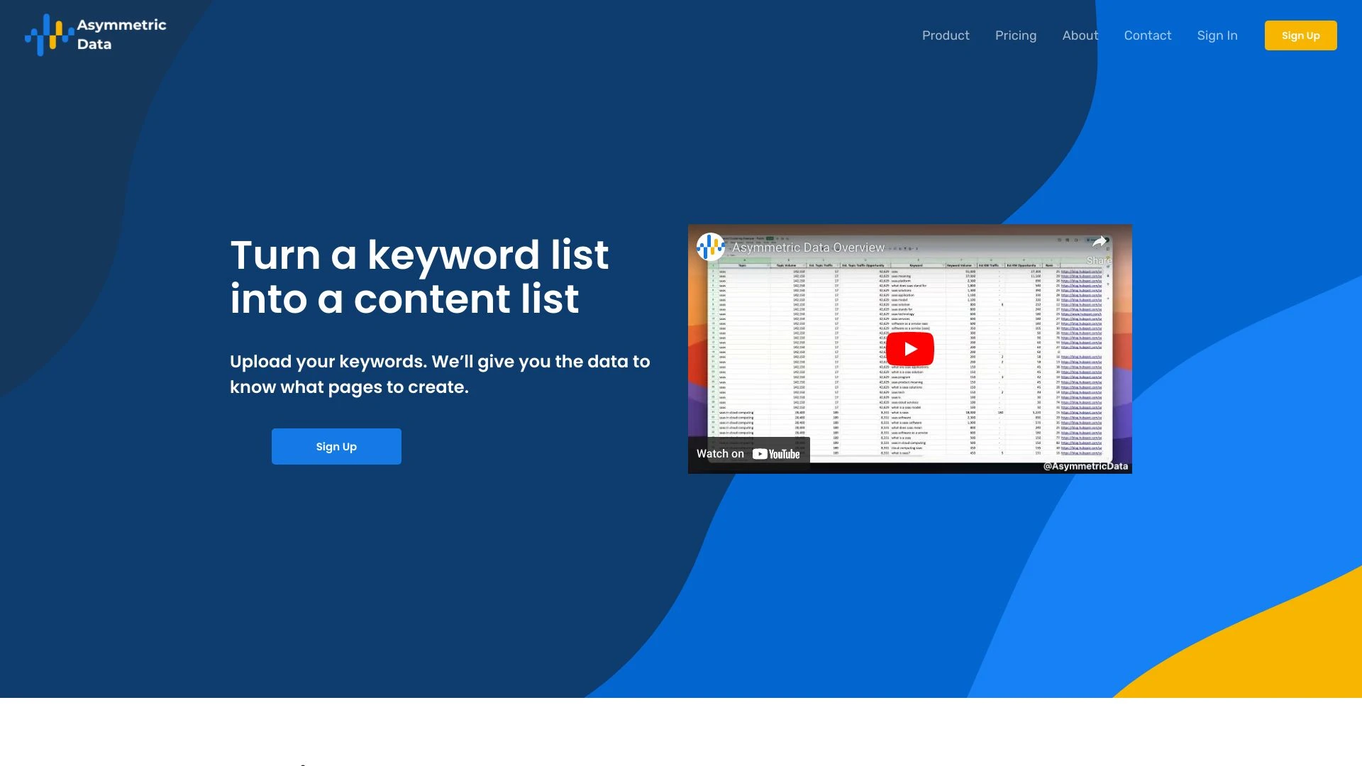 Asymmetric Data - AI Tool Ocean