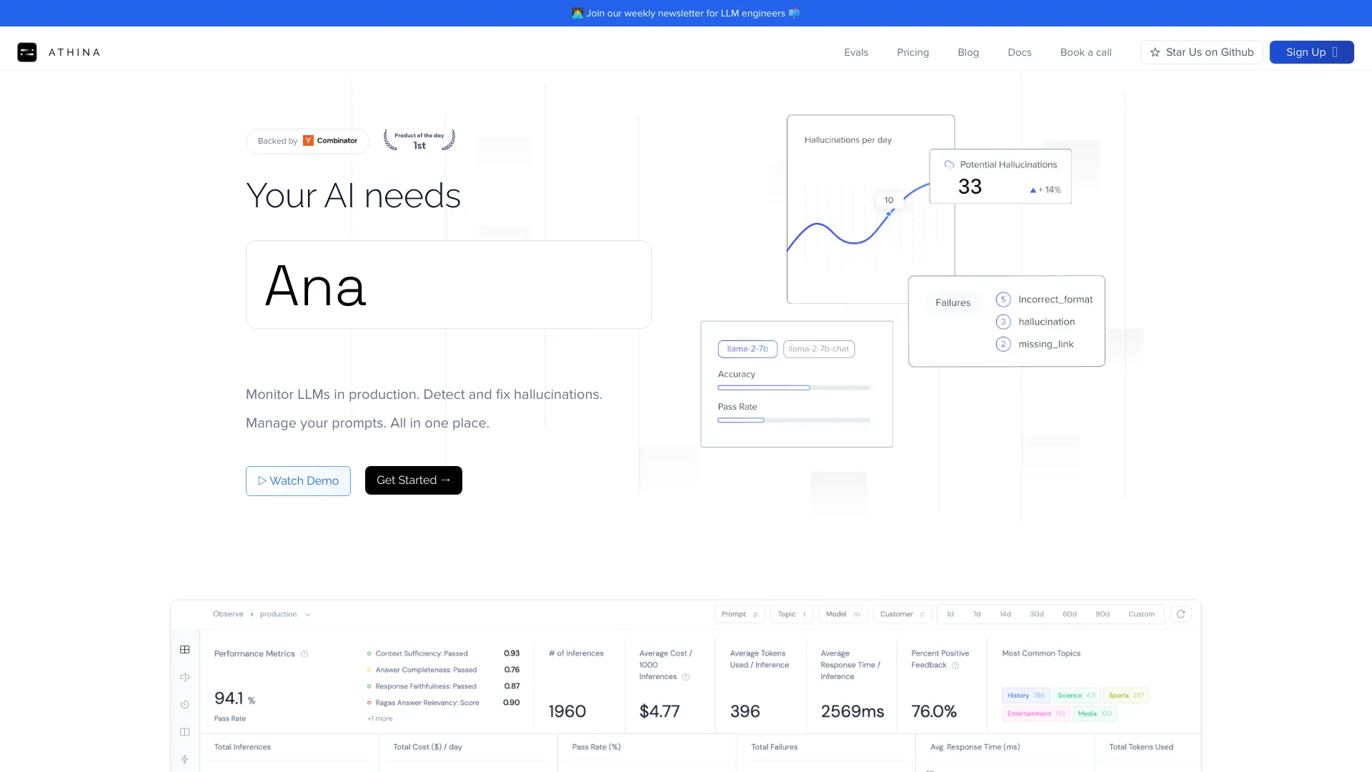 Athina AI - AI Tool Ocean