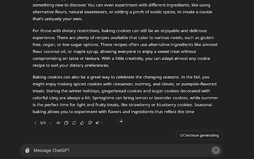 Auto Continue ChatGPT - Chrome Extension - AI Tool Ocean