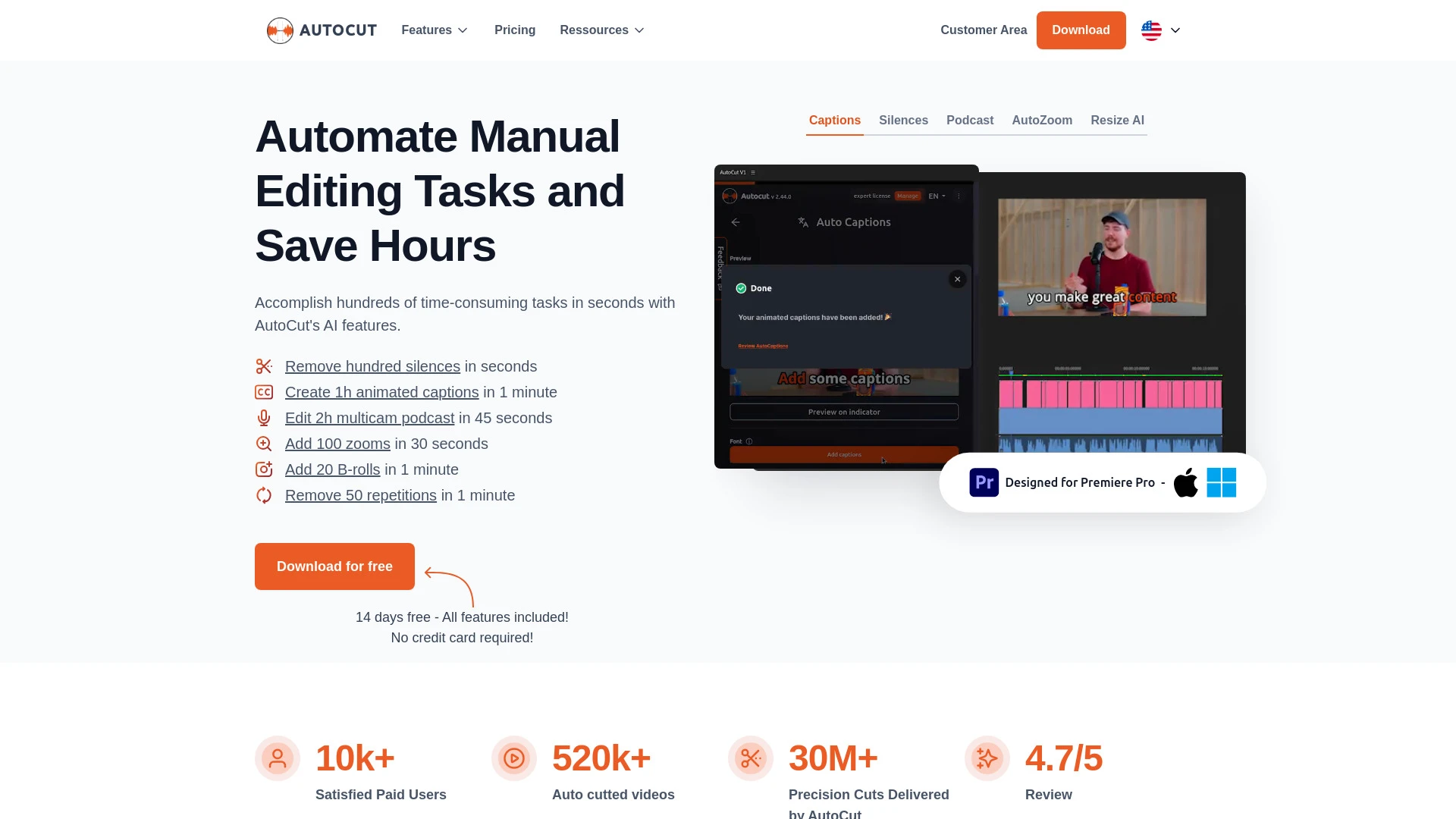 AutoCut - AI Tool Ocean