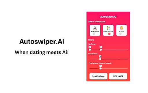 Autoswiper.ai - Chrome Extension - AI Tool Ocean