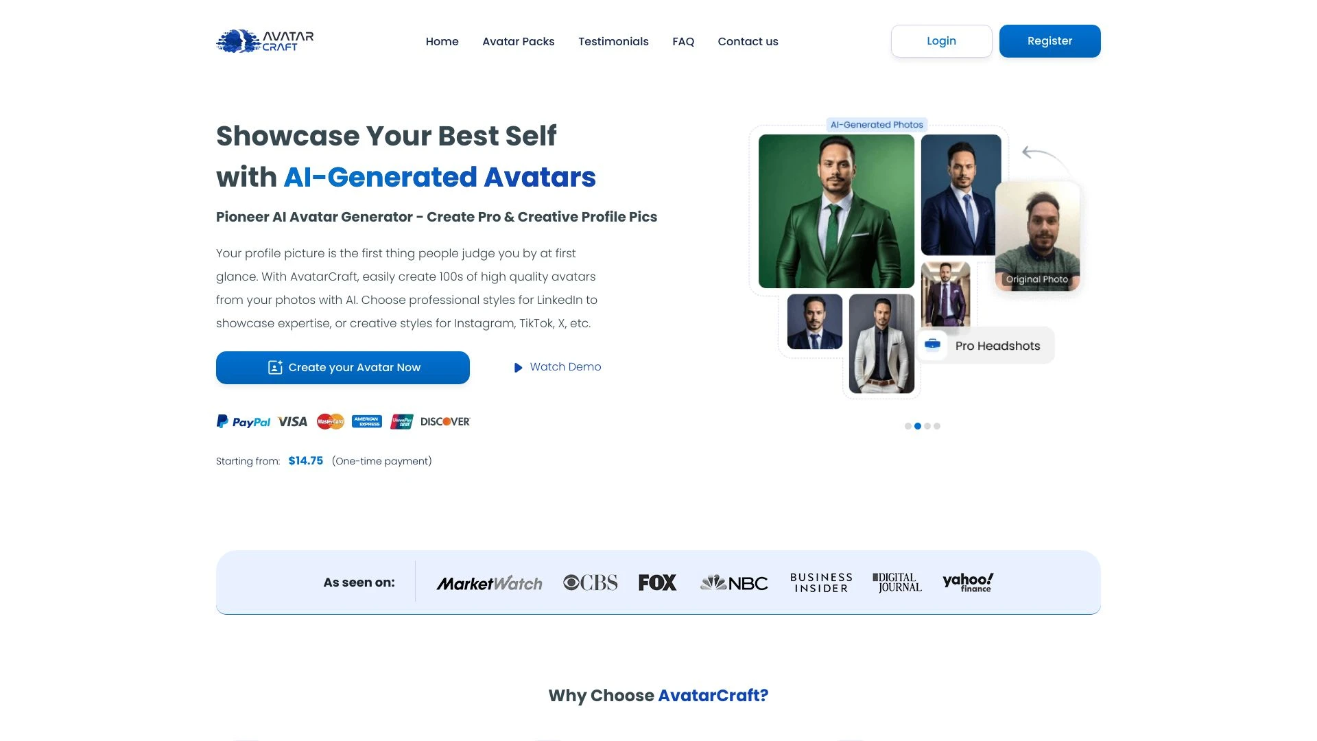 AvatarCraft.ai - AI Tool Ocean