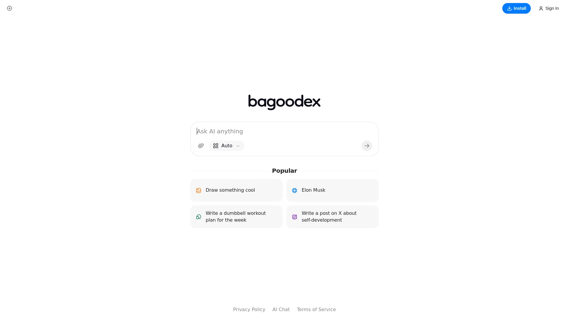 Bagoodex - AI Tool Ocean