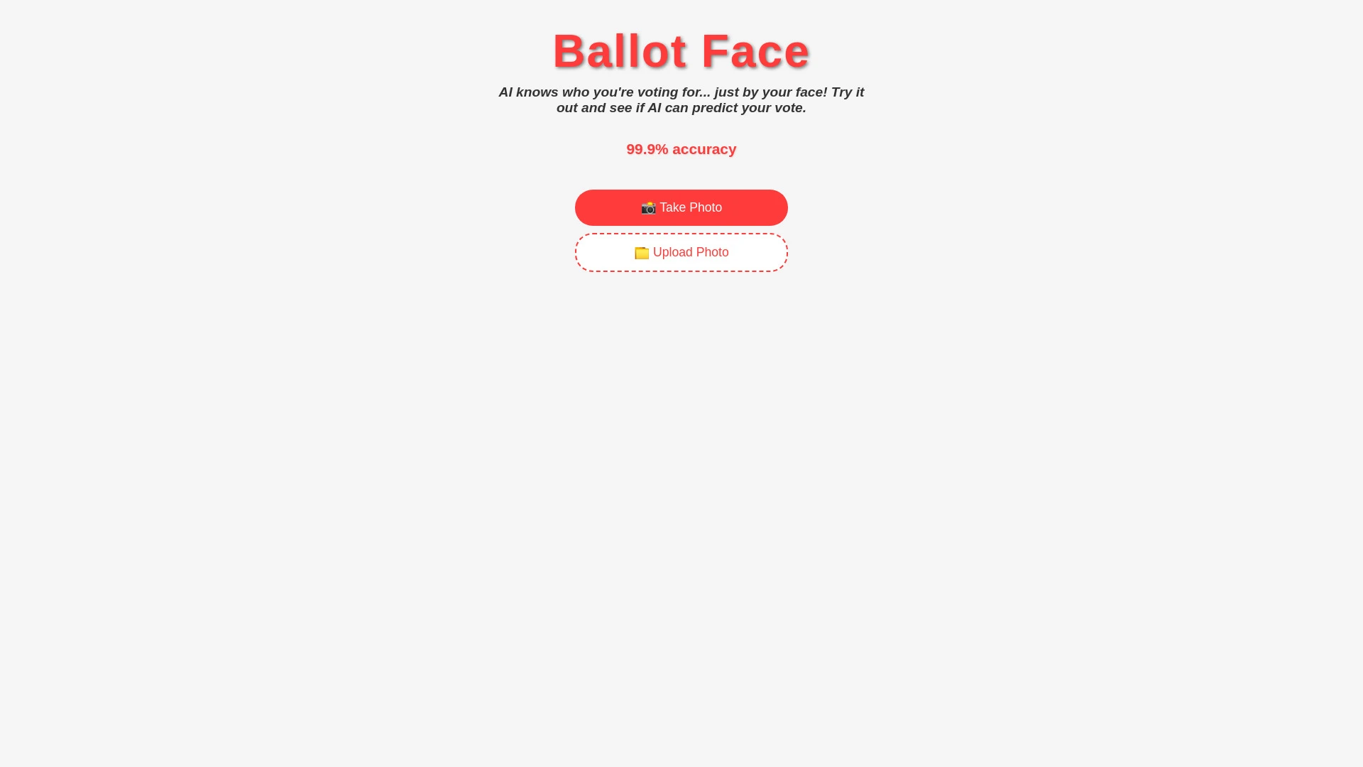 Ballot Face - AI Tool Ocean
