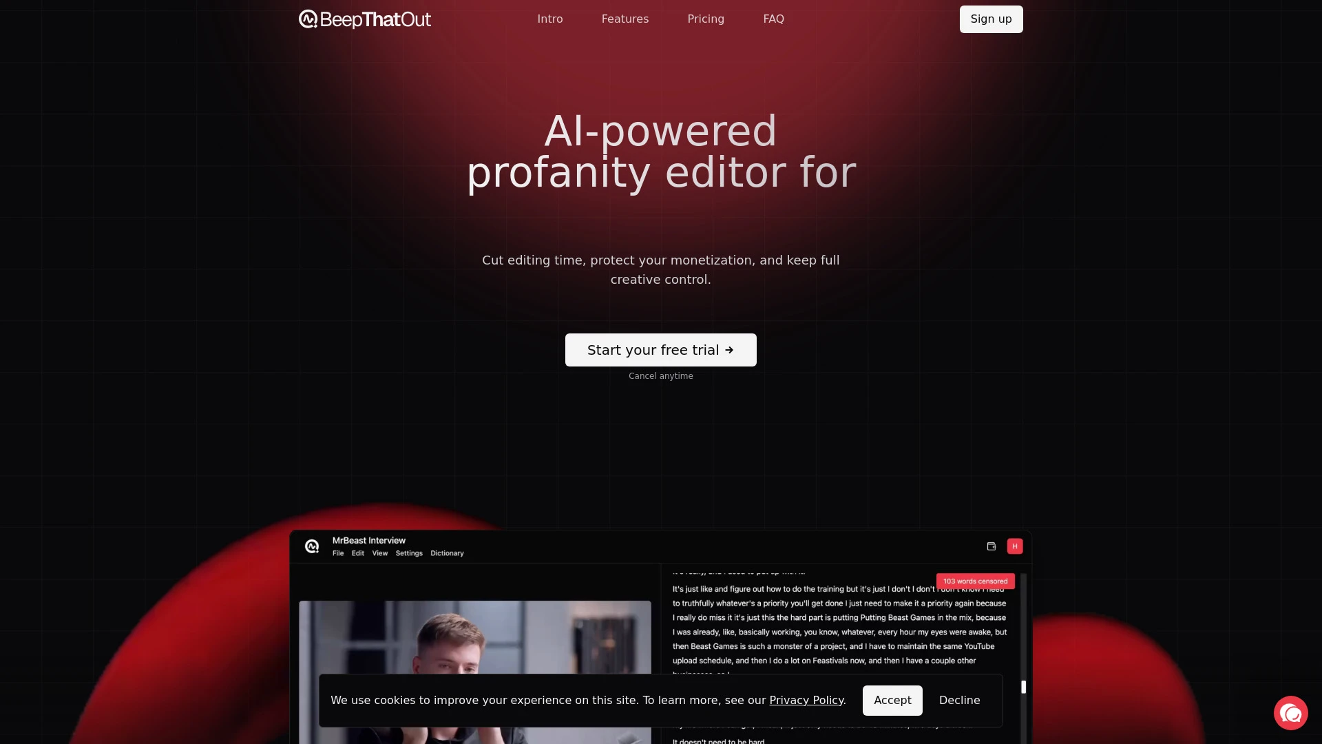 BeepThatOut - AI Tool Ocean