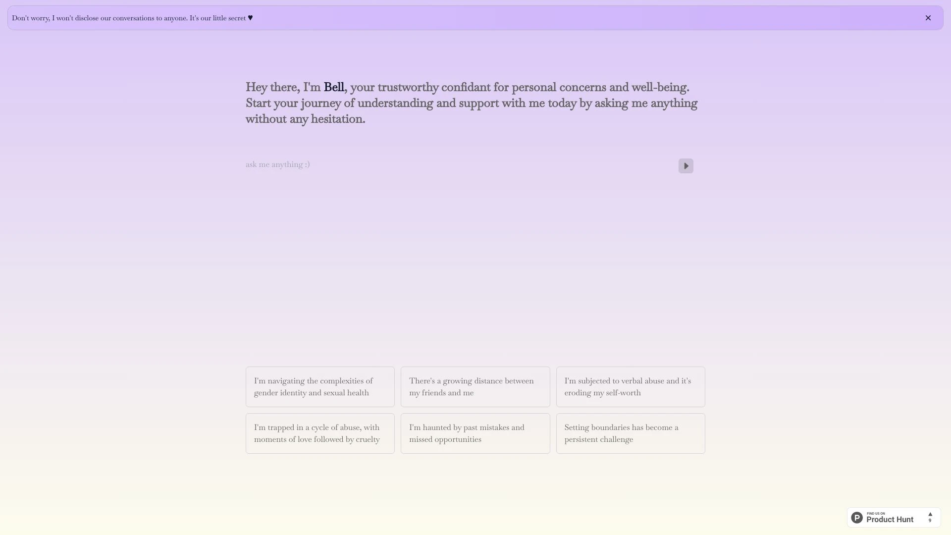 Bell - AI Tool Ocean