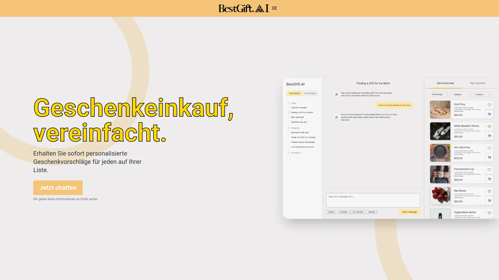 BestGift AI - AI Tool Ocean