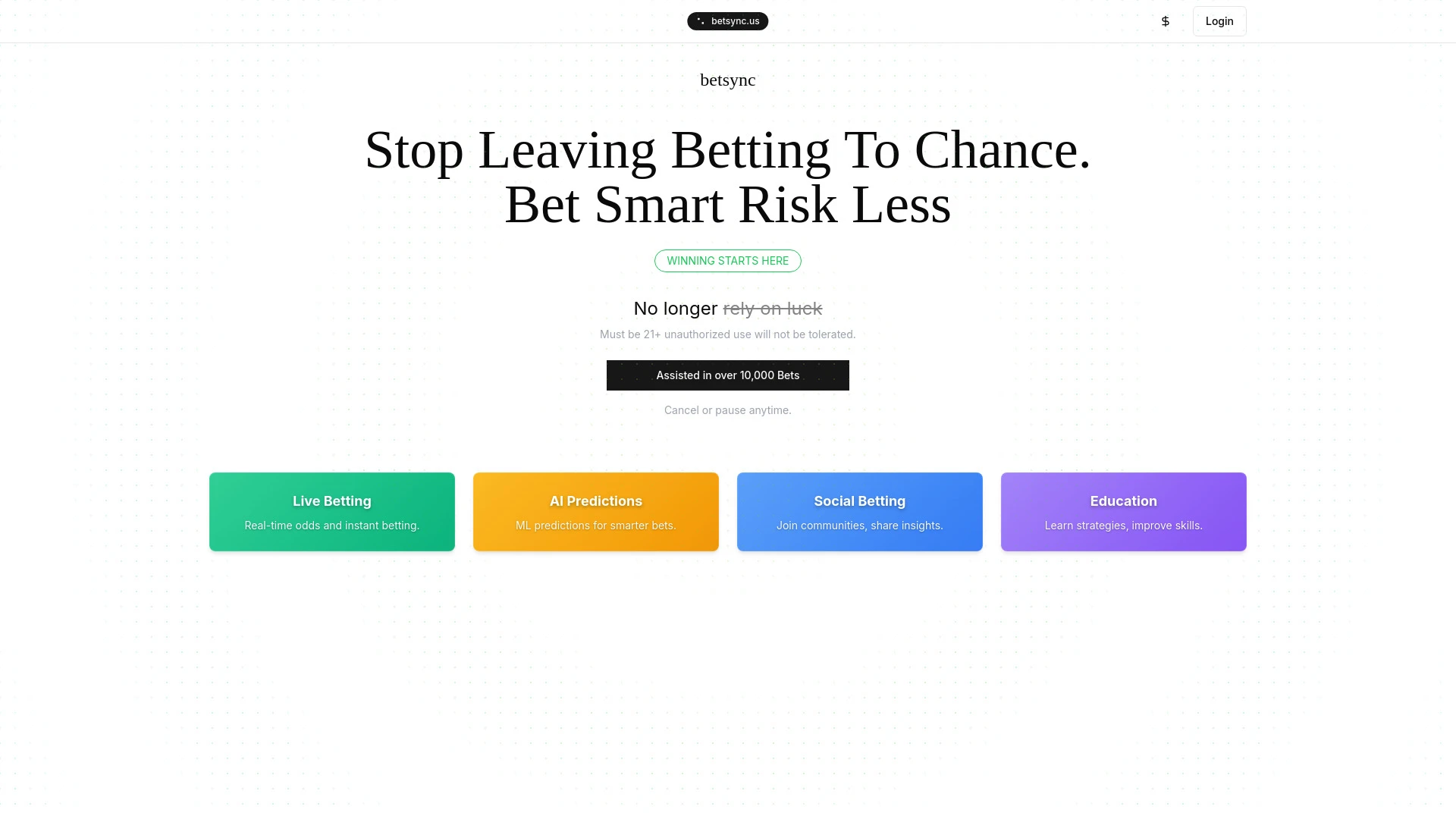 Betsync - AI Tool Ocean