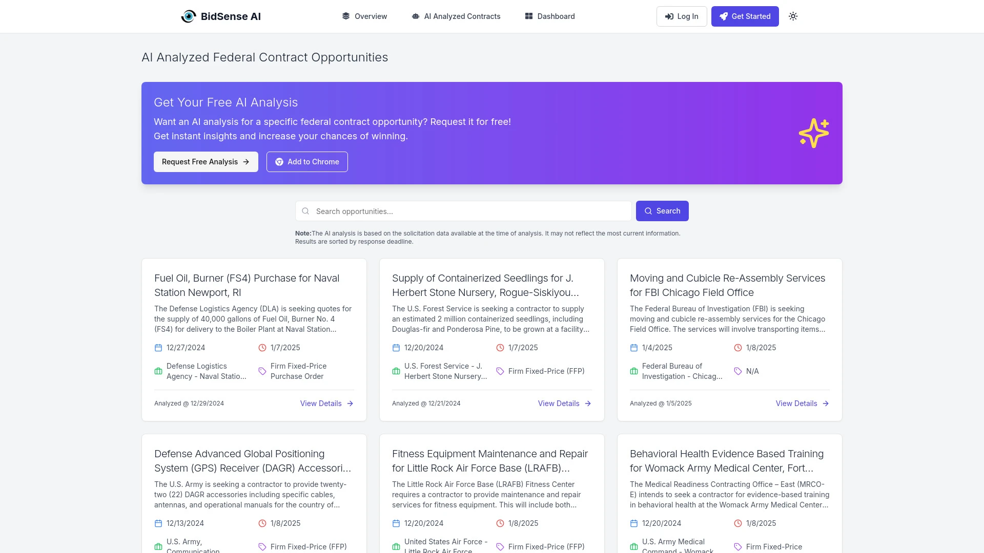 BidSense AI - AI Tool Ocean