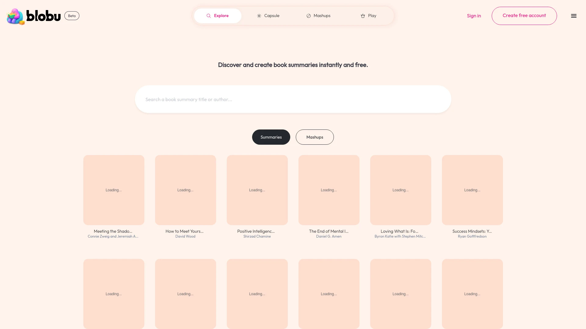 Blobu.ai - AI Tool Ocean