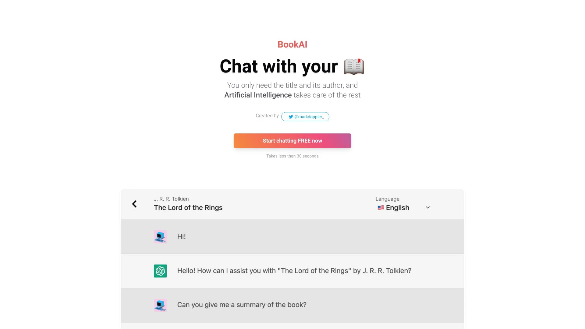 BookAI.chat - AI Tool Ocean