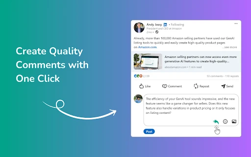 Boost LinkedIn Engagement - Chrome Extension - AI Tool Ocean