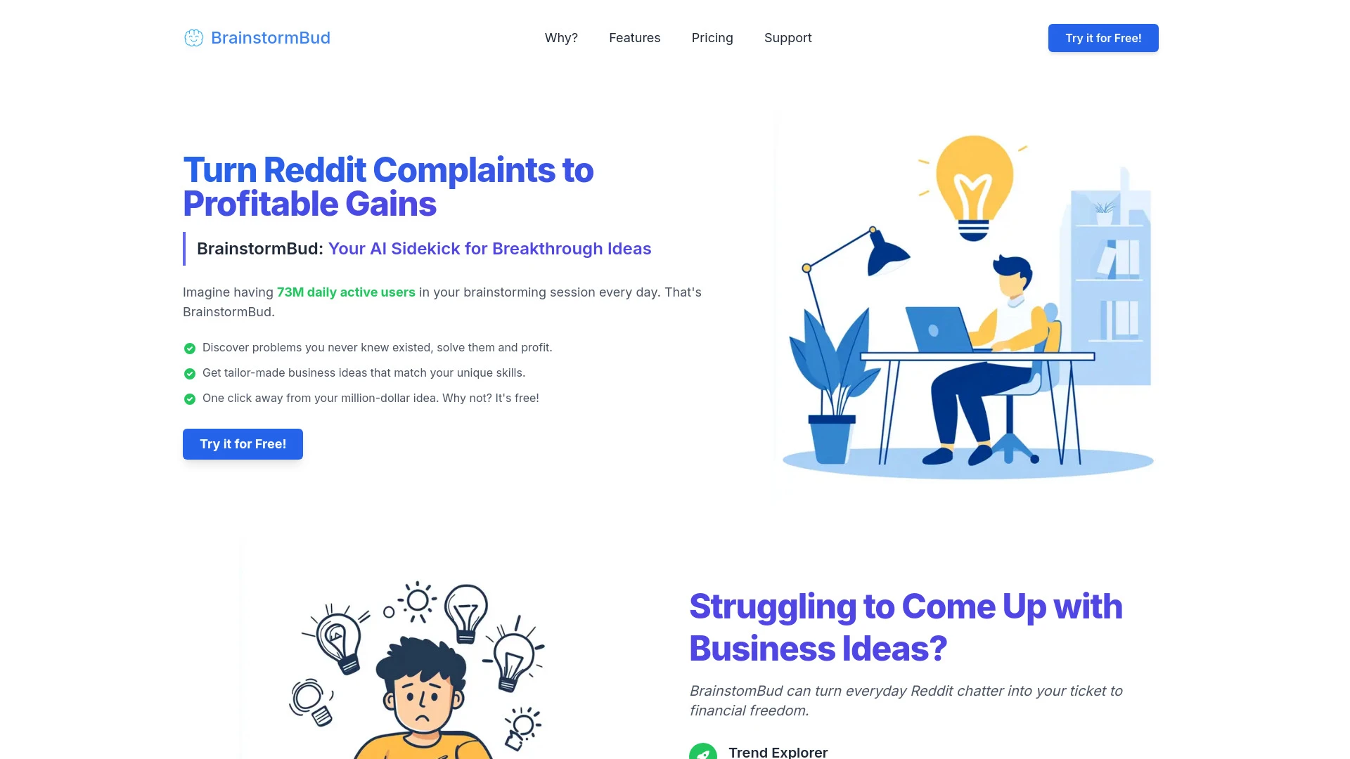 BrainstormBud - AI Tool Ocean