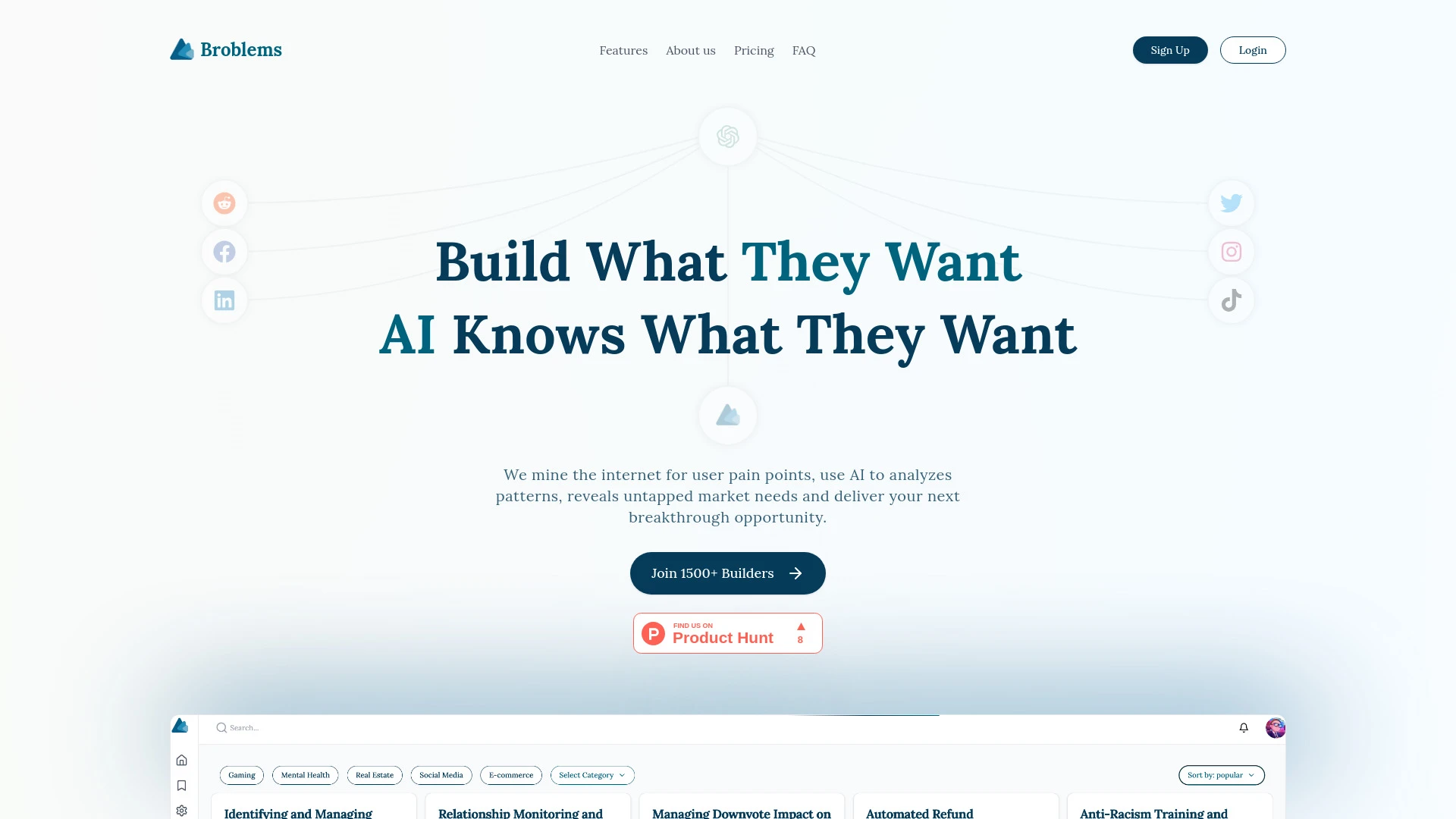 Broblems - AI Tool Ocean