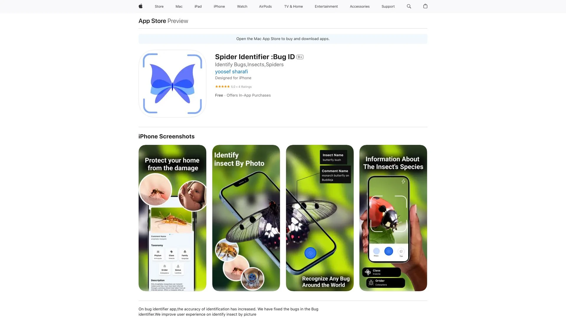Bug Bite Identifier :Spider ID - AI Tool Ocean